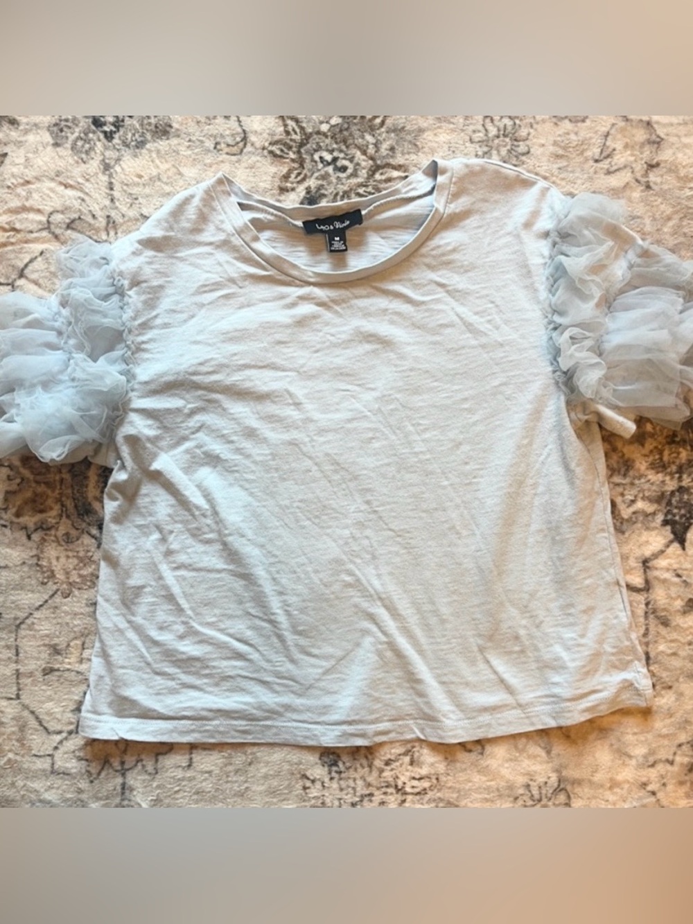 Lea & Viola Puff sleeved tee fairy core